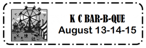 Annual K of C BBQ August 13 through 15
